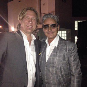 Jack and Oribe Canales (celebrity hairstylist and Co-Founder of Oribe hair care) 
